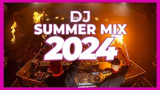 DJ MIX SUMMER 2024  Mashups amp Remixes of Popular Songs 2024  DJ Remix Club Music Party Mix 2024 🥳 [upl. by Enyaht382]