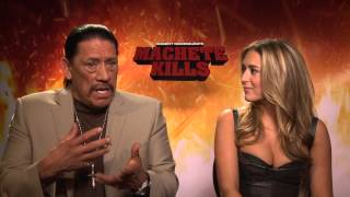 Machete Kills 2013 Exclusive Danny Trejo and Alexa Vega HD Danny Trejo Mel Gibson [upl. by Jeanelle]