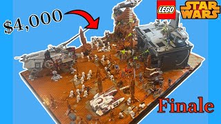 HUGE LEGO Star Wars Assault on Geonosis Moc Full Moc Review [upl. by Adlai]