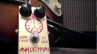 AnalogMan SunFace BC109 review [upl. by Jovia73]