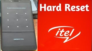 Itel A45 Hard Reset Pattern Lock Remove itel mobile ka lock kaise tode [upl. by Ahmad271]