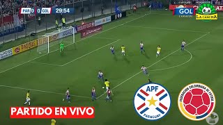 PARAGUAY VS COLOMBIA  ELIMINATORIAS SUDAMERICANAS  EN VIVO 🔴 [upl. by Viquelia246]