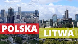 Polska vs Litwa  poziom życia  porównanie [upl. by Jarrid]