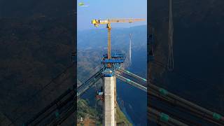 LARGEST MOUNTAIN BRIDGE IN THE WORLD  HUAJIANG GORGE BRIDGE UNDERCONSTRUCTION bridge engineering [upl. by Adnawot760]