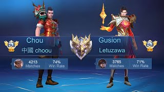 THIS IS WHAT HAPPEN WHEN 2 GLOBAL YOUTUBER TEAM UP 🔥  Mobile Legends [upl. by Lletnahs]