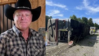 John Michael Montgomerys Son Gives Update On Fathers Condition After Awful Tour Bus Accident [upl. by Ateuqal]