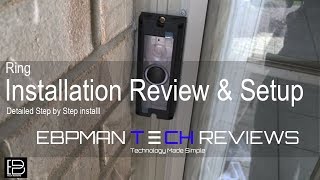 NEW 2016 Ring Video Doorbell Pro Review amp Installation [upl. by Enelrac233]