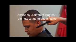 Shadow Fade Haircut Step By Step  ADTHEBARBERCOM [upl. by Charie]