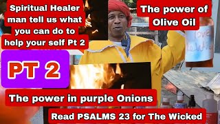 Real Obeah man Pt2 Tells us What Coconut Fire amp Onions Can do [upl. by Neersan]