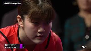 FULL MATCH  Miu Hirano vs Satsuki ODO  WS R16  WTTMontpellier 2024 [upl. by Anaitit341]