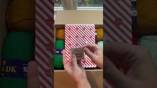 Sirdar Gingerbread Blanket Crochet Along 2024 Unboxing crochet crochetalong diy [upl. by Ettigdirb]