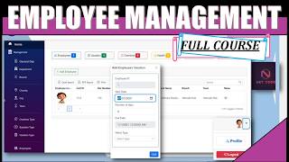 Completely build Employee Management System with NET 8 Blazor Wasm amp API  CRUD Print PDF etc [upl. by Iphlgenia]