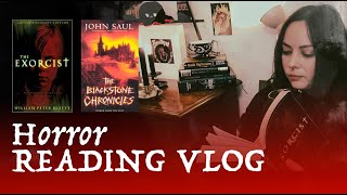 Horror Reading Vlog  The Exorcist amp The Blackstone Chronicles  Nov 2021 [upl. by Atnod544]