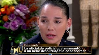 El testimonio de la policía que amamantó a una bebé desnutrida [upl. by Tiloine]