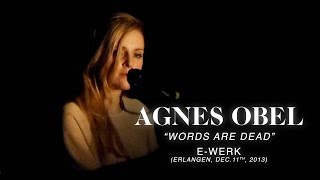 Agnes Obel quotWords Are Deadquot LIVEEWERK Germany Dec11th 2013 AUDIO REPOST [upl. by Enniotna]