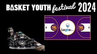 BASKET YOUTH FESTIVAL BYF 2024 LIVE STREAM CAMPO LAGOA DO ALGARVE DIA 06072024 [upl. by Assennav]