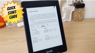 Kindle Paperwhite Quick Start Guide [upl. by Aryam]