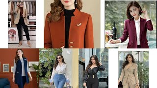 Winter Business Outfits Fashion 2024  Shein Winter Outfits Style Top Trending  winter wardrob [upl. by Anayaran]