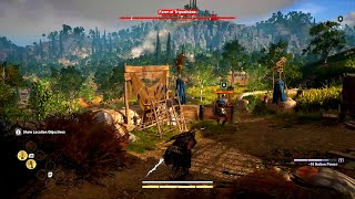 Assassins Creed Odyssey Farm of Tripodiskos gameplay [upl. by Ozzie]