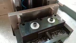 Key slot of godrej lock Barrel Broaching process [upl. by Ostler225]