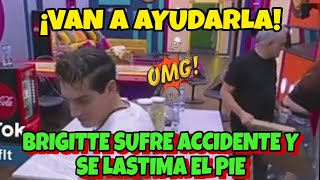 ⚡BRIGITTE SUFRE UN ACCIDENTE Y SE LASTIMA EL PIE ¡VAN A AYUDARLA LCDLFMX [upl. by Kimmie554]