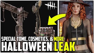 HALLOWEEN EVENT LEAK Special Tome Cosmetics Renders Start Date amp MORE  Dead by Daylight [upl. by Jannery]