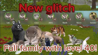 Wildcraft New Family Glitch  Only need level 40 [upl. by Denoting]