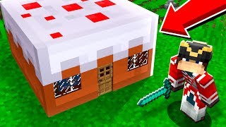 COMMENT VIVRE DANS UN GÂTEAU SUR MINECRAFT [upl. by Winter240]