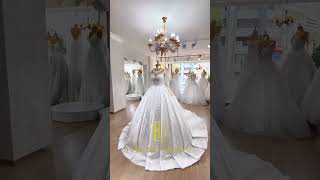 Maria❤️Wholesale Princess and Satin Wedding Dress wholesaleweddingdress [upl. by Jesher]