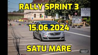 Rally Sprint 3 Satu Mare  15062024  Dacia Logan onboard [upl. by Aitnom]