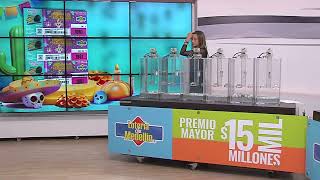 Sorteo de la Lotería de Medellín número 4754  25octubre2024 [upl. by Joelle]