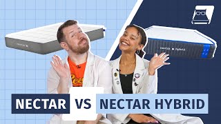 Nectar vs Nectar Hybrid Mattress  Which Should You Choose [upl. by Sung687]