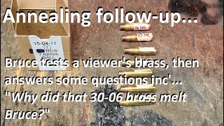 USA and UK brass whats the real difference Annealing video follow up [upl. by Larret462]