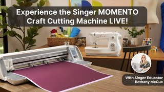 Experience the Singer MOMENTO Craft Cutting Machine [upl. by Ettelrahc]