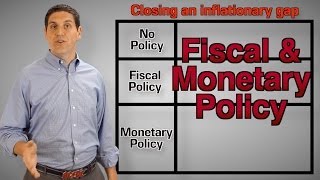 Fiscal amp Monetary Policy  Macro Topic 51 [upl. by Darla]