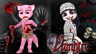 Im being eaten by a bloodthirsty vampire girl Please help My talking angela 2 [upl. by Avram299]