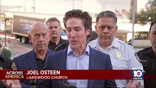 Joel Osteen ministries church deals with fatal shooting [upl. by Anastasia]