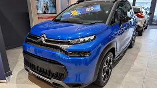 Citroen C3 Aircross 12 6 Speed Manual  Voltaic Blue [upl. by Ethbin474]