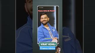 Finance Advice By Virat Kohli finance facts viratkohli [upl. by Miun]