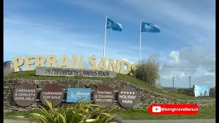 Perran Sands Holiday Park  Le Haven at Perranporth Cornwall England UK [upl. by Stedmann]