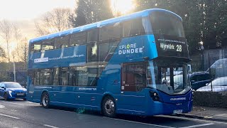 The Satisfying Sounds of the Wrightbus StreetDeck Electroliner LY71 GJE [upl. by Asenev308]