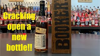 Booker’s 2024 02 Kentucky Straight Bourbon Whiskey Uncorking [upl. by Eromle978]