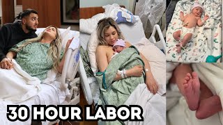 LABOR amp DELIVERY VLOG 40 WEEKS [upl. by Colas181]