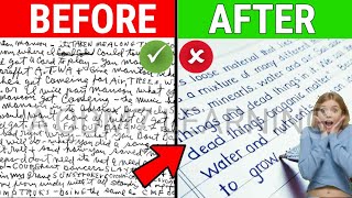 HOW TO IMPROVE HANDWRITING 😱 लिखावट कैसे सुधारें 😱 Aodm7learningpvtltd handwriting exam [upl. by Agustin]