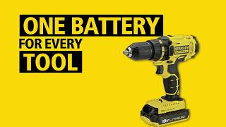 STANLEY® FATMAX® 18V 2Ah LiIon Hammer Drill Driver with Kit Box [upl. by Heiney881]