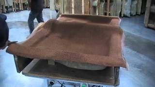 Knox Auto Carpets how to make a moulded car carpet [upl. by Oeht]