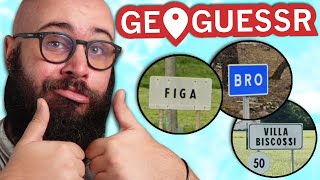 Indovina la Posizione dal Cartello su Geoguessr [upl. by Otnas]