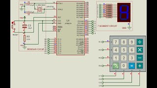 Keyboard Interface Rolling display  8051  ECL 204  Microcontroller Lab  S4 ECE  KTU [upl. by Nidraj508]