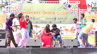 Bangladesh Festival Song  Tikatulir More Ekta Hall Royeche  KoreaBashi [upl. by Harlene64]