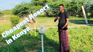 Aqalheryo  the cheapest getaway resort in dadaab Garissa vlog [upl. by Schulein604]